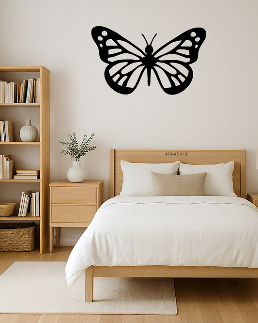 Cuadro Decorativo de Mariposa en MDF – Arte en Madera